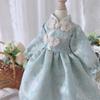 HAMRETHYPPZ BJD Ball Jointed Doll Dress Doll Costume Doll Maid Clothes Ball Jointed Doll Dress Up Doll Dress Princess Light Blue Chinese Style