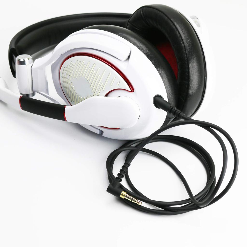 NewFantasia Replacement Audio Cable for EPOS and H3 Gaming Headsets H6Pro, GSP301, PC38X, GSP302, GSP602, GSP601, (1.3m/4.3ft)