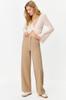 Women's Trousers Fashion New Season Mink Wide Leg Wide Leg Woven Trousers