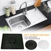 Bath Stopper Durable Tableware Sink Strainer Drain Mats Rubber Sink Mat Protector