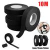 Heat-Resistant Harness Electrical Tape Automotive Wire Loom Fabric Wrapping Tape for Cable Management and PC Wire Bundling