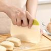 1/2Pcs Bowl Scraper Dough Bread Scraper Dough Cutter Kitchen Food Scraper for Baking Cooking Pastry Cake Versatile Tool