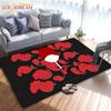 Anime Naruto 3D Printing Rug for Kitchen Doormat Bedroom Carpets for Living Room Laundry Bathroom Non-slip Floor Mat