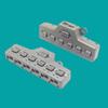 Low Voltage Wire Splitter 1 Input 6 Output LED Lighting Wire Connector Block for LED Strip Lighting Distribution Block