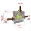 8mm Water Flow Indicator Meter Acrylic Office Measuring Tool Liquid Cool Cooling System