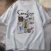 Coraline Halloween T Shirt Men Spooky Vintage T-shirt Harajuku Fall Short Sleeve Tshirt Cotton Women's Clothing T-Shirts Men’s