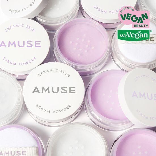 AMUSE Ceramic Skin Sebum Powder 2 Colors