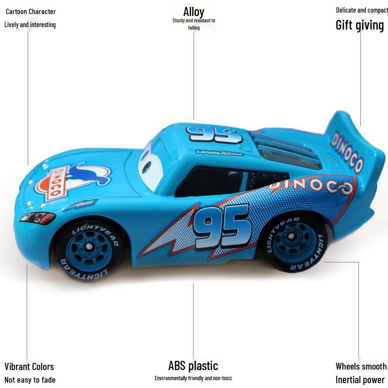 Pixar Racing Cars Lightning Storm Alloy Toy Model