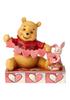 Enesco Disney Traditions Figurine Pooh and Piglet Heart W13.3 X H14 X D5cm 4059746