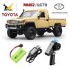MN82 Toyota Licensed RC Off-Road Pickup Truck – 4WD Remote Control Rock Crawler