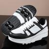 29-40 Kids Four-wheel Disassembly Flat Shoes Runaway Shoes / Wheel Skate  Shoes With Wheels