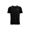 Under Armour Быстросохнущая футболка с коротким рукавом и бесшовным принтом логотипа, мужские топы, черные 1361131-001