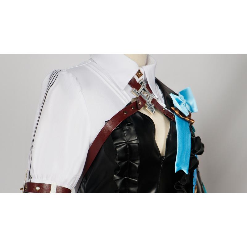 Lynette Cosplay Genshin Impact Costume Pantdress Shawls Hair Accessories Shoulder Accessories Game Costumes Cos Party Costume