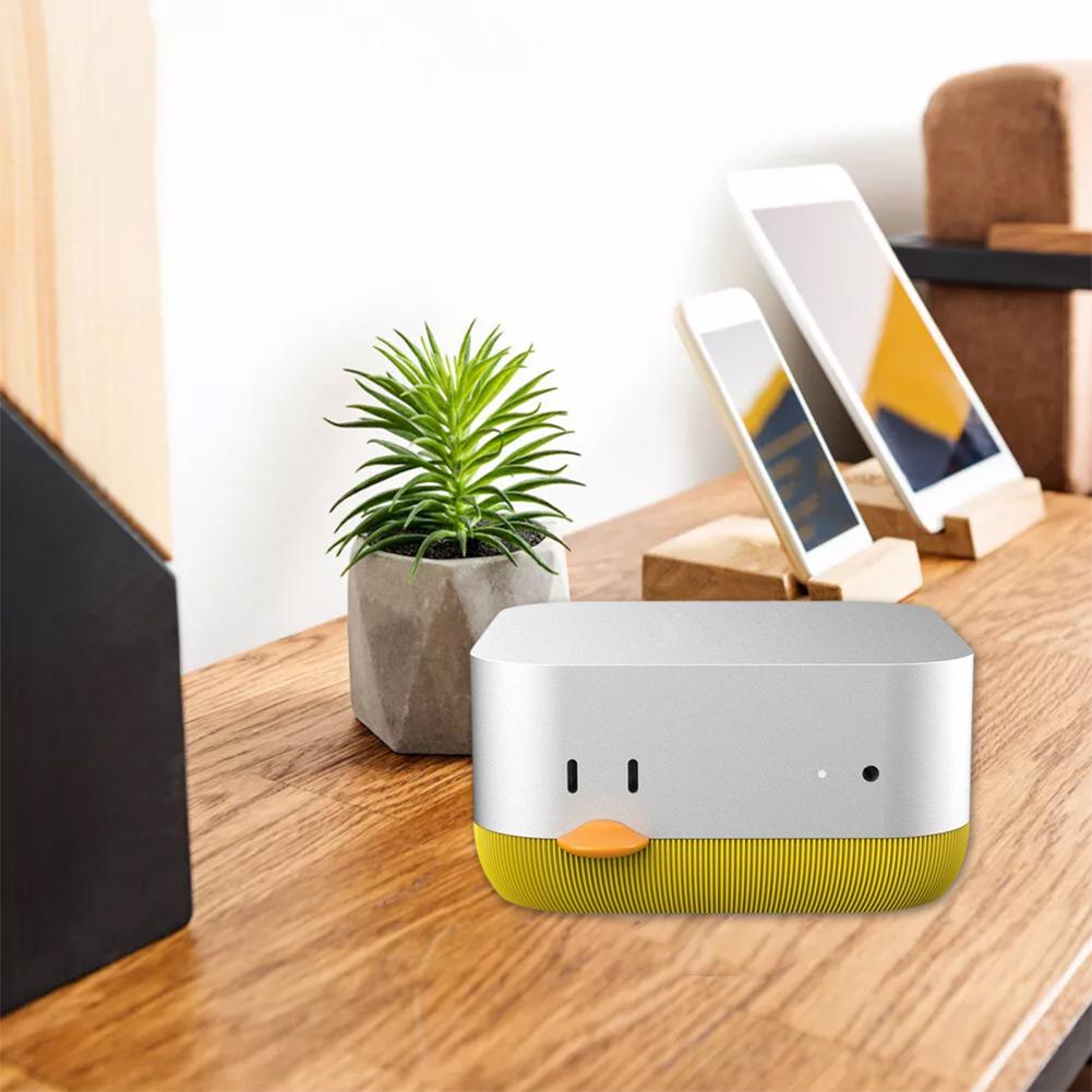 Cooling Base Bracket For Apple Mac Mini M4 Power Button Printing Cute Bracket 3D M4 Front Creat E2H8