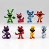 Horror Smile Small Animal Figure Doll Sleepy Cat Monster Game Merchandise Toy Model Ornament