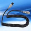 8-pin Coiled Microphone Cable, 8-Core, Convenient 8-Pin Coiled Extension Microphone Cord, Male To Female Cable