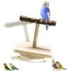 Natural Wooden Bird Perch Training, Puzzle Bird Educational Toy Parrot, Wooden Parrot Perch Platform, Bird Playground Bird Perch.