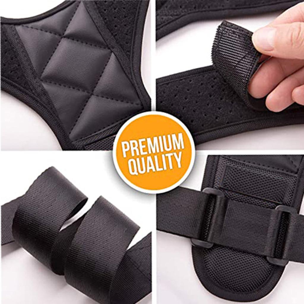 Posture Corrector for Men Women Back Brace Adjustable Straps Shoulder Support Trainer