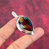 Ammolite Pendant Gemstone Handmade Jewelry, 925 Solid Sterling Silver Pendant, Gift For Wife Jewelry
