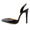 Women 11cm Sexy High Heels Sandals Pumps Pointed Toe Stilettos Patent Leather Shoes