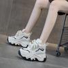 Daddy Shoes Platform Shoes Autumn and Winter Casual Sports Shoes Inside Elevating Women's Shoes