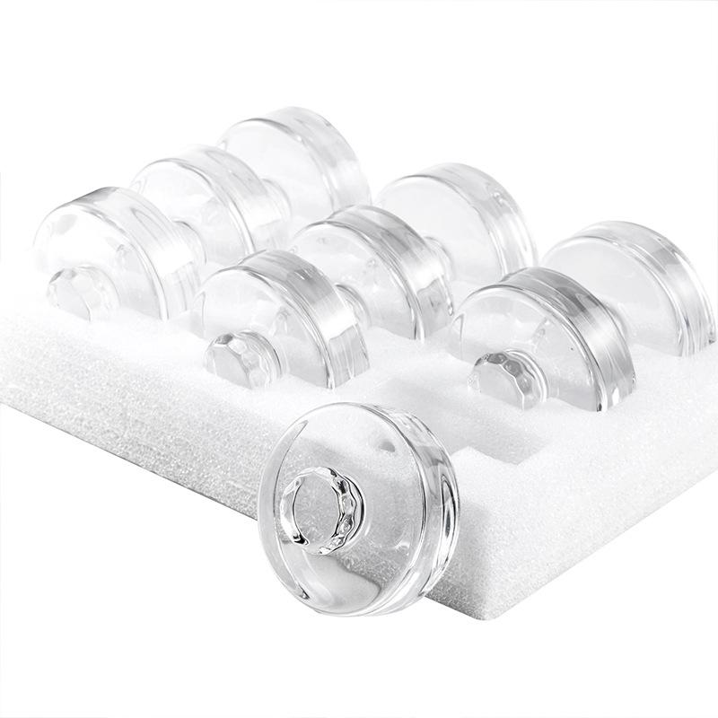 Fermentation Set, Wide Mouthed Bottle, Mason Jar, Fermentation Glass Weights with Easy To Grip Handle, Mason Cup, Wide Mouthed Heavy Stone