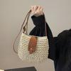 Casual Woven Straw Beach Bags Women Handbags Summer Straw Shoulder Crossbody Bag