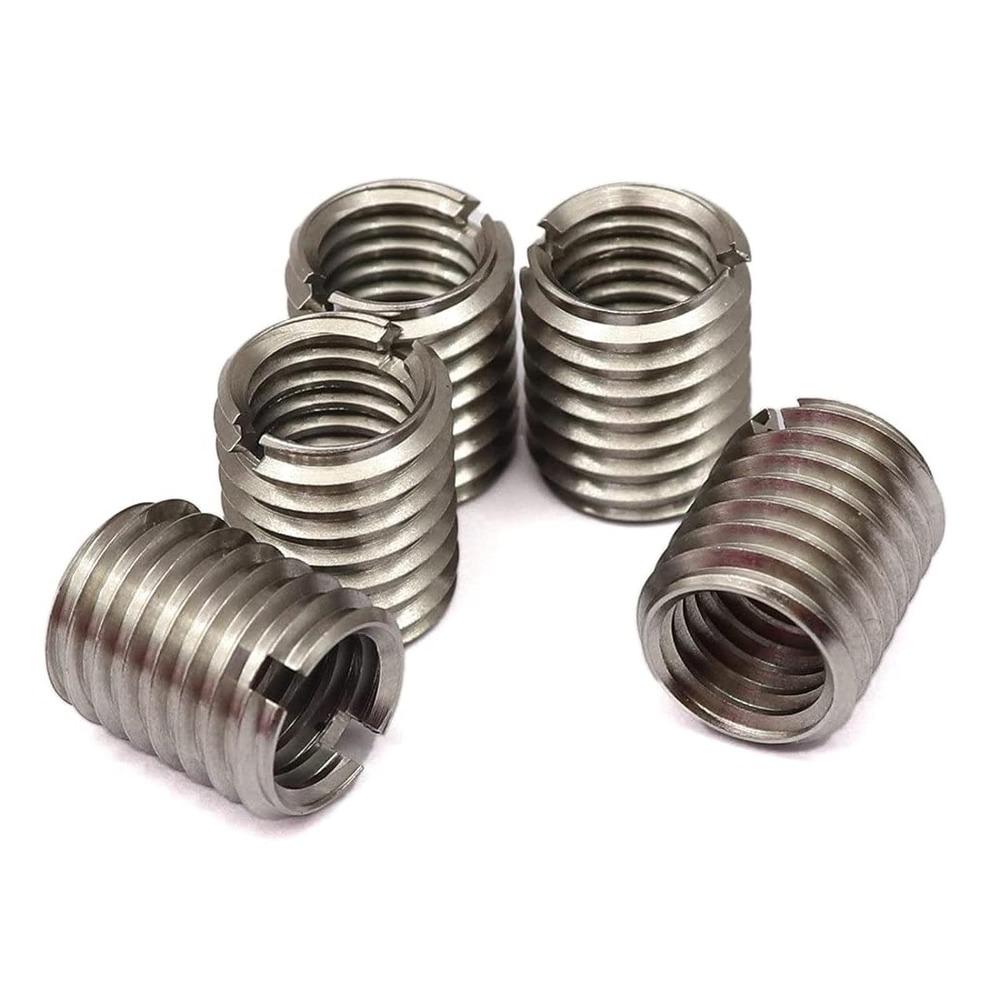 5Pcs M8 Female Thread Repair M10 12mm Male Insert Kit Sleeve Reducing Thread Adapters Adapters