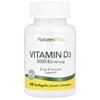 Vitamin D3, 125mcg (5,000IU), 60 Softgels