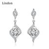 Lindon Copper Alloy Zircon Earrings Drop Earrings For Women Wedding Party Gifts