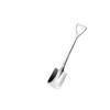 20/2x Stainless Steel Shovel Spoons Gold Silver Mini Coffee Teaspoon Fruit Ice Cream Dessert Spoon Scoops Kitchen Tableware Set