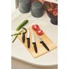 4 Piece Knife Set Black