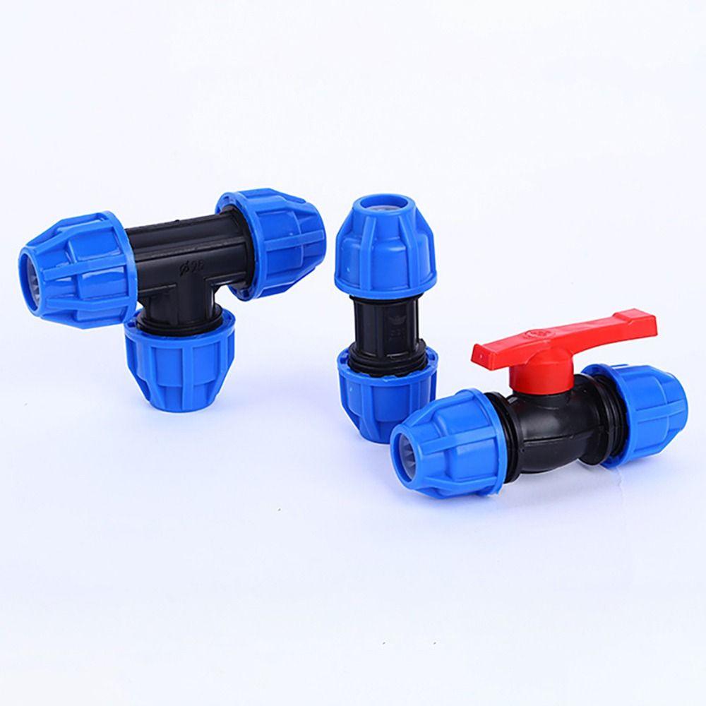 1 шт. Фитинги для труб Шаровой кран с ручкой Шланговый штуцер Муфта Вода Масло Воздух Газ Топливо