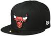 New Era NBA 59FIFTY Chicago Bulls Black Size Cap, 55.8cm