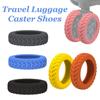 8PCS/Set Suitcase Parts Axles Travel Luggage Caster Shoes Trolley Box Casters Cover Luggage