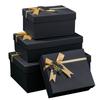 Rectangle Shaped Gifts Box with Bow Ribbon Valentines Day Presents Packaing Boxes Anniversary Surprise Gifts Wedding Decorations