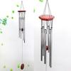 Retro Wooden & Metal Wind Chime: Pastoral Wall Hanging Ornament & Creative Home Gift Pendant