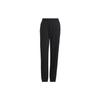 Solid Color Logo Jogger Sport Pants Women Bottoms Black HM7447