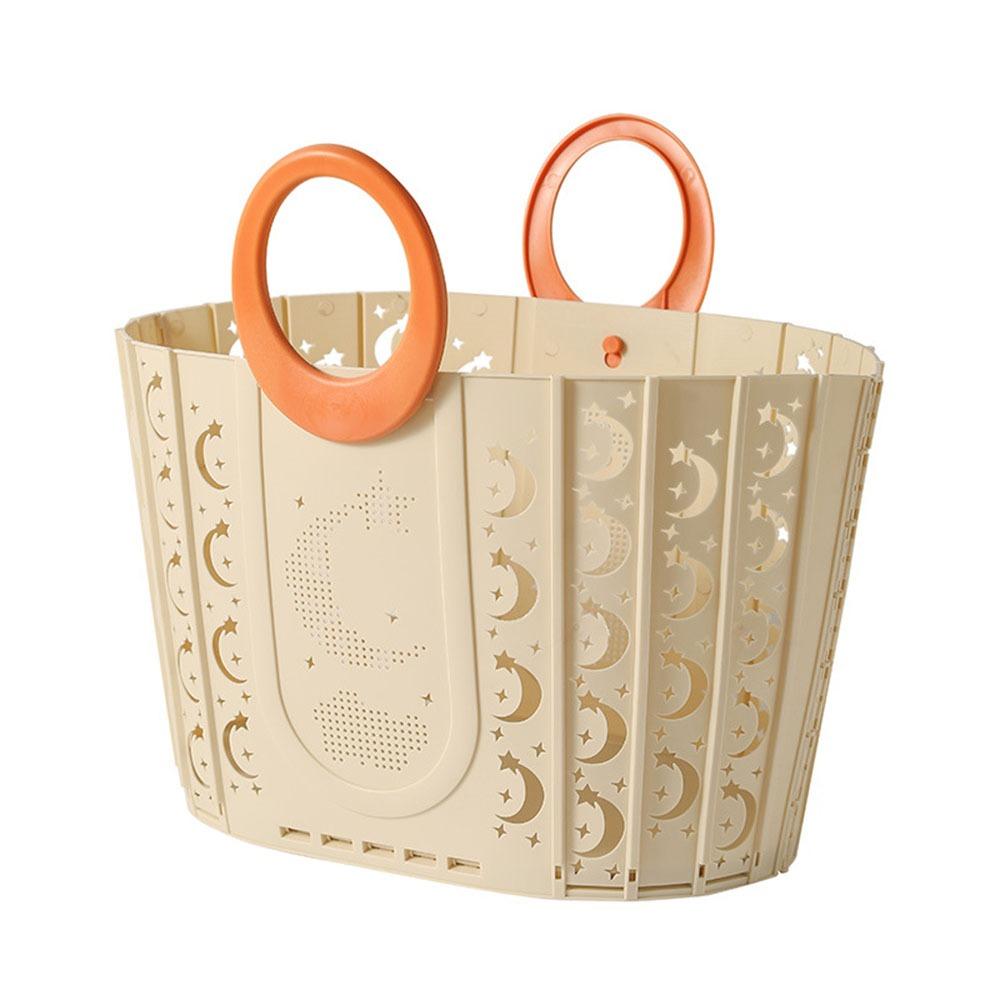 Space Saving Collapsible Laundry Baskets with Handles Dirty Clothes Storage Bins Household