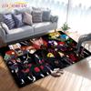 Anime Naruto 3D Printing Rug for Kitchen Doormat Bedroom Carpets for Living Room Laundry Bathroom Non-slip Floor Mat