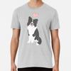 LOVE Border Collie - Black and White 3 Premi S To 5XL Made In the AU/USA T-Shirt