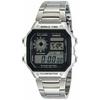 Chronograph AE-1200WHD-1A Digital Stainless Steel Men's Watch NEW