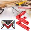 2Pcs/Set 90 Degree Positioning Squares 12x12cm L Shape Ruler Carpenter Tools for Woodworking Picture Frame Box Cabinets