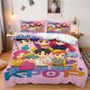 Q K-Pop Demon Hunter Beddding Set for Fans Kids Machine Washable Durable King Queen Twin Size for K-pop Girls Home Bedroom Decor