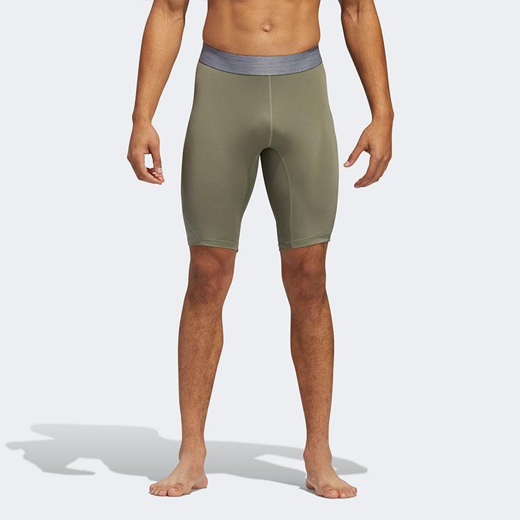 Adidas Alphaskin Sport Graphic Training Tights Men Bottoms Trace-Green FL1530