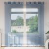 VidaXL Voile Curtains with Eyelets 2 Pcs Royal Blue, Mesh Curtain, Sheer Curtain, Window Voile, Treatment of 4102115