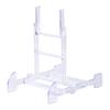10 Pieces Plastic Easel Stand for Displaying Sports Cards Postcards Phones Artworks and Books Picture Frame Holders