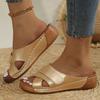 Women Sandals Wedge Heels Sandals Summer New Woman Lightweight Slippers Summer Elegant Female Heeled Shoes Wedges Footwear