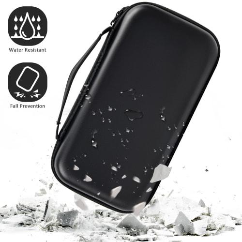 JBL Wireless 2-Mic Wireless Microphone Case/JBL Partybox Handheld Dual Microphone Travel Storage Bag for Receiver, Battery, and Other Accessories - Bl