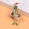 Fashion Temperament Image Girl Brooch Elegant Accessories Personality Women'S Corsage Jacket Pin